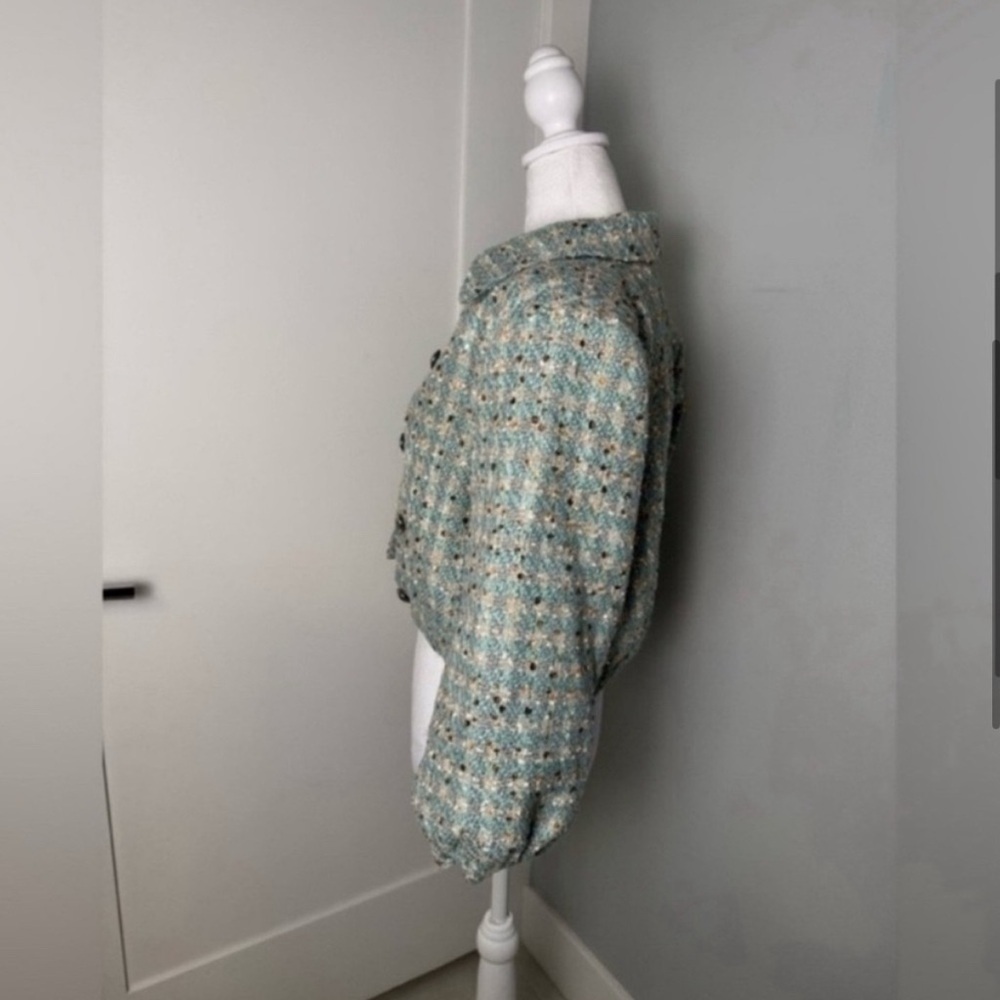 ❌SOLD❌L’agence Jia Tweed Crop Jacket - Picture 5 of 8